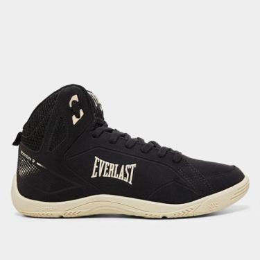 Imagem de Tênis Everlast Station 3, Preto, Bege, 38