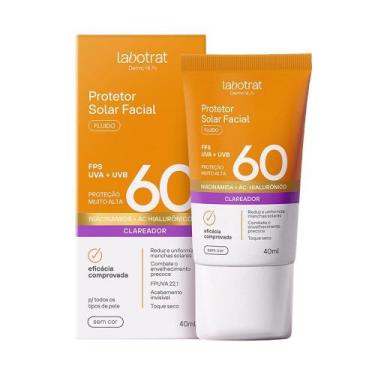 Imagem de Protetor facial labotrat fluido incolor fps60 40ml
