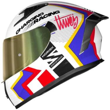 Imagem de Capacete Norisk Flow Vizion, Branco, 58