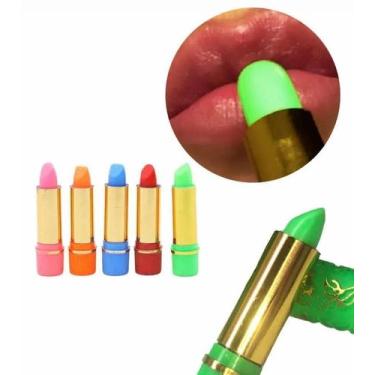 Imagem de Set de 12 batons Bella Femme 24 HORAS cor sortida cremoso - Congratula