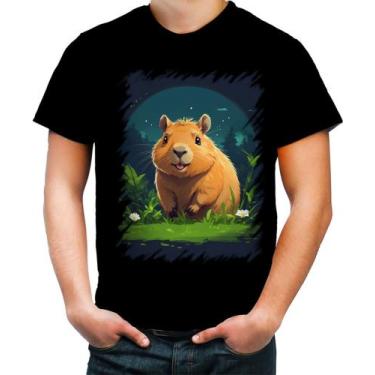 Imagem de Camiseta Colorida Capivara do Bem Animalzinho 5 - Kasubeck Store®, INF