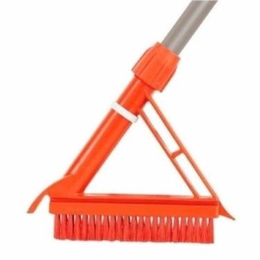 Imagem de Escova para Rejunte Maxi Tech Mver para Limpeza Profunda com Cerdas de Nylon e Cabo Plástico Ergonômico para Áreas