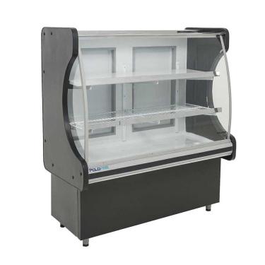 Imagem de Balcão Refrigerado 1,25mt Polofrio Balcão 1,25 Preto 1 Placa Fria 220V