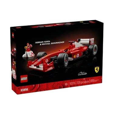 Imagem de Lego Icons - Ferrari F2004 E Michael Schumacher - 735 Peças - 11375