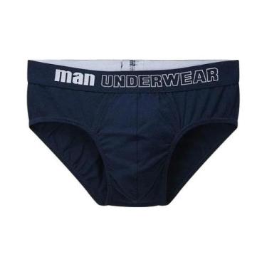 Imagem de Cuecas confortáveis do algodão para homens, cuecas sexy, roupa interio