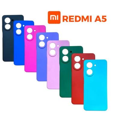 Imagem de Capa Capinha + Pelic. Vidro Compativel Para Xiaomi Redmi A5 - Generica