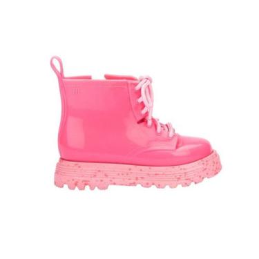 Imagem de Bota mini melissa coturno bb 35838, 28, Rosa
