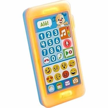 Imagem de Brinquedo Sonoro e Musical Interativo Fisher-Price Telefone Emojis Cachorrinho 18+ Meses