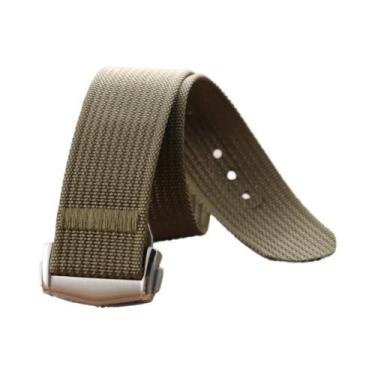 Imagem de Pulseira De Relógio De Nylon Premium Com Fecho Desdobrável De 20mm E 2