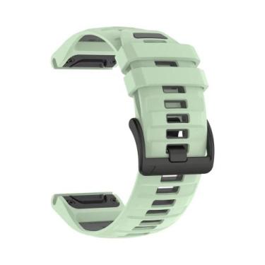 Imagem de 2 Peças Pulseira De Silicone QuickFit 26mm 22mm Para Garmin Fenix 8 pr