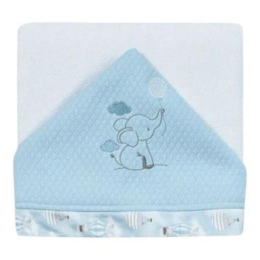 Imagem de Toalha de Banho Bebê Menino Sonhe Alto 87x 88cm - Hug