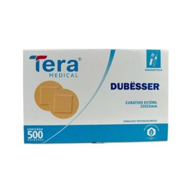 Imagem de Curativo Estéril Redondo Tera Medical Pós Punção Latex Free CX 500 Uni