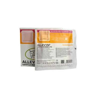 Imagem de Curativo Allevyn Gentle Border Lite Smith Nephew  Caixa com 10 Unidade
