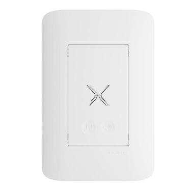 Imagem de Campainha Eletrônica Touch com fio Bivolt 28 Toques 4x2 Branca