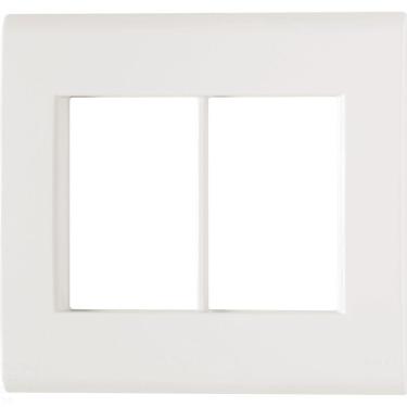 Imagem de Placa 6 Postos 4x4 Tramontina Liz Branca Tramontina