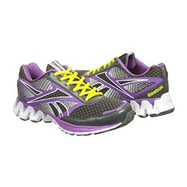 Imagem de Reebok Zigkick Ride Steel/Pink, Grey/White/Purple/Green, 5