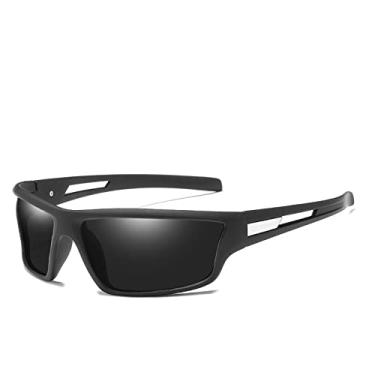 Imagem de Óculos de sol polarizados óculos de condução masculinos esportes ao ar livre para homens designer de luxo óculos óculos de condução uv400, C8, polarizado