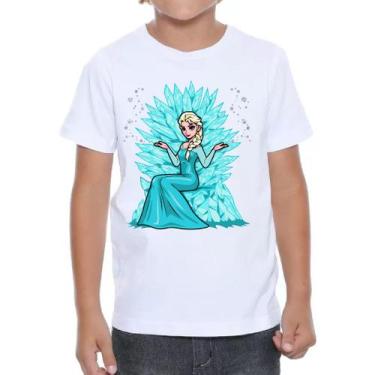 Imagem de Camiseta Infantil Olaf Frozen Disney Elza Ana Modelo 4 - King Of Print