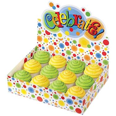 Imagem de Wilton 1 caixa de padaria de cupcake, círculos