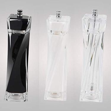 Imagem de Moedor de Sal e Pimenta em acrílico KY768 Branco