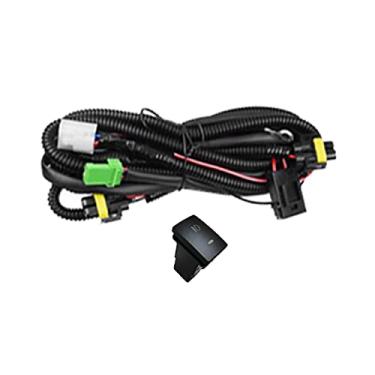 Imagem de JESYMBX Para Hyundai GETZ CLICK 2006-2011 Cabo de lâmpada de neblina de pára-choques dianteiro