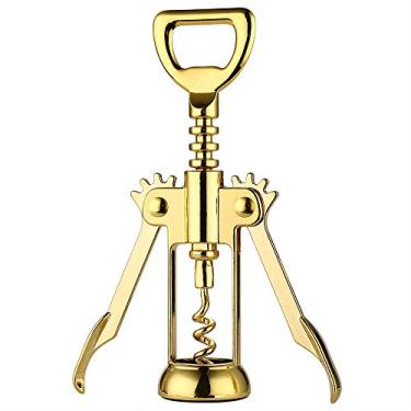 Imagem de JXS Abridor de Garrafas, Aço Inoxidável, Dourado