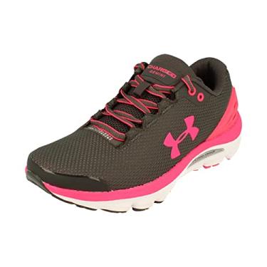 Imagem de Under Armour Tênis Feminino Charged Gemini 2020 Corrida 3023277, Cinza rosa 110, 7