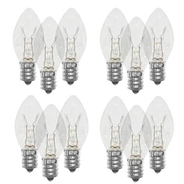 Imagem de Himalayan Glow Lâmpadas de sal – Lâmpadas noturnas – Lâmpadas de 15 watts para lâmpada – Lâmpadas incandescentes E12 – Resistência a altas temperaturas