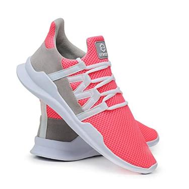 Imagem de Tênis Ever Way Novo Caminhada - Rosa - 45
