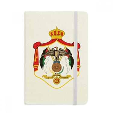 Imagem de Jordan — Caderno com emblema nacional da Ásia oficial de tecido rígido diário clássico