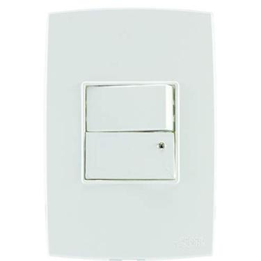 Imagem de CJ MODULO GUIA+INTERRUP.SIMPLES 10A 250V~ 127/220V
