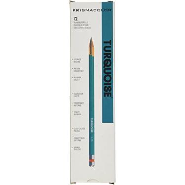 Imagem de Prismacolor Lápis de desenho turquesa, 4B, 1,98 mm, dúzia