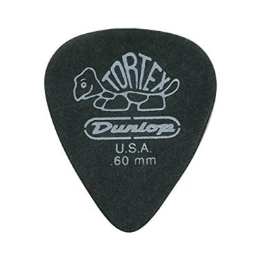 Imagem de Dunlop 488R.60 Tortex® Pitch Black, 0,60 mm, 72/saco