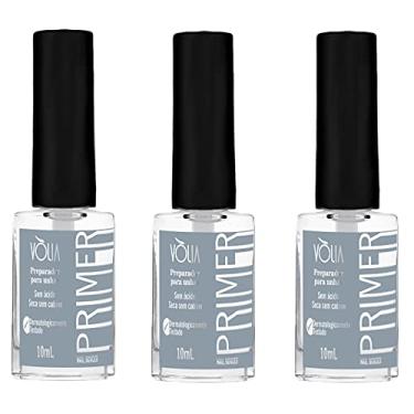 Imagem de KIT VOLIA 3UN PRIMER NAIL BONDER PREPARADOR UNHAS GEL 10ML