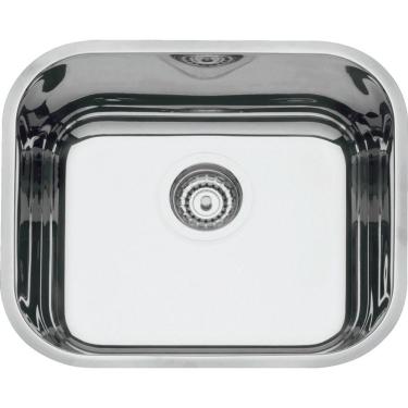 Imagem de Cuba Retangular Tramontina Prime Aço Inox 40 Bl Alto Brilho Sem Escape -94020/202