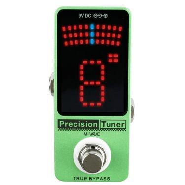 Imagem de Pedal Afinador Tuner M-Vave Cuvave Guitarra Baixo