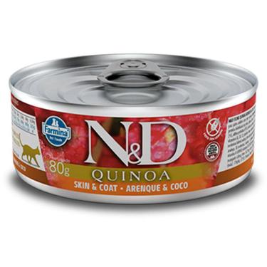Imagem de Racao Nd Gatos Quinoa Skin E Coat Arenque 0,08Kg