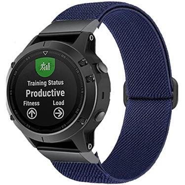 Imagem de TPUOTI Hot 26mm Quick Fit Watch Band Para Garmin Fenix 7X 3 HR Enduro Nylon Easyfit Pulseira para Garmin Fenix 6X Pro 5X Plus Correa (Cor: F, Tamanho: Fenix 6X 6XPro)