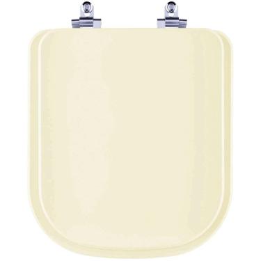 Imagem de Assento Sanitário Laqueado Soft Close El Misti Palha (Bege Claro) para vaso Icasa