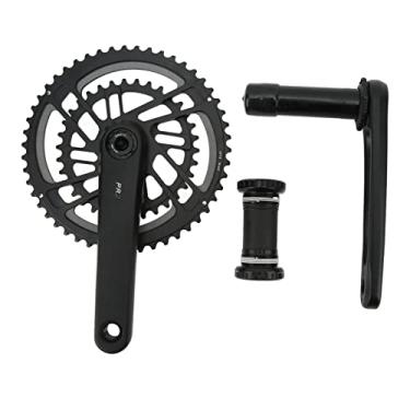 Imagem de Pedaleira De Tecnologia DUB E Peças De Modificação De Bicicleta De Estrada,Pedaleira De Bicicleta De Estrada De Liga De Alumínio 34-50T, Para Kit De Componentes De Bicicleta