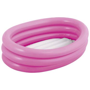 Imagem de Piscina Banheira Fundo Inflável 55 L Oval rosa