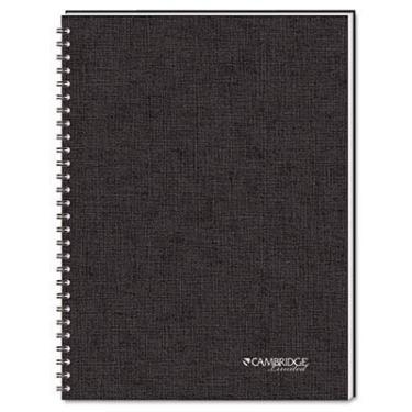 Imagem de Caderno de negócios guiado com encadernação lateral Cambridge 06096, QuickNotes, 8 x 5, branco, 80 folhas