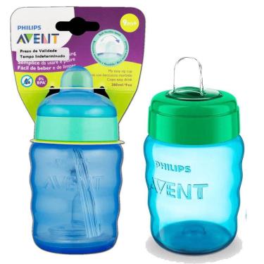 Imagem de Copo de Treinamento Silicone 260 Ml Easy Verde Philips Avent