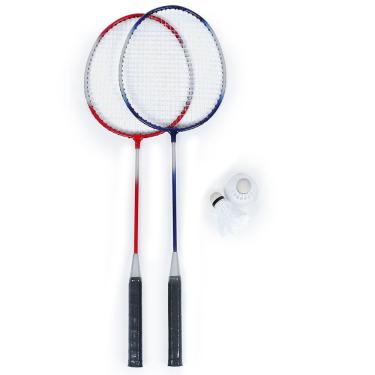 Imagem de Kit Badminton Hyper Lazer com 02 Raquetes 02 Petecas