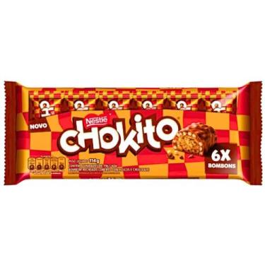 Imagem de Chocolate Chokito Flowpack Nestlé 114G - 1 Pct C/ 6Un Cada