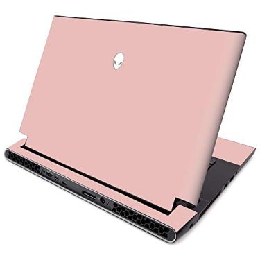 Imagem de MightySkins Skin para Alienware M15 R2 (2019) - Blush sólido | Capa protetora de decalque de vinil durável e exclusiva | Fácil de aplicar, remover e mudar estilos | Feito nos EUA