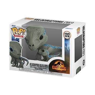 Imagem de POP! MOVIES: JURASSIC WORLDS: DOMÍNIO - VELOCIRAPTOR (BLUE & BETA) #1212 – FUNKO