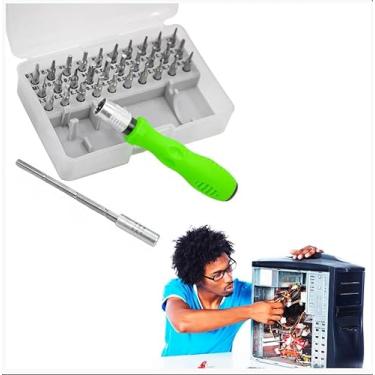 Imagem de Kit Chaves Ferramenta Celular Manutenção 32 em 1 Reparo