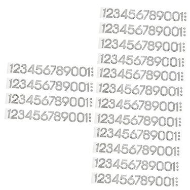 Imagem de Tofficu 160 Pçs Adesivos Digitais Remendos De Reparação De Roupas Ferro Em Números Costura Remendo De Vestuário DIY Remendos De Transferência Quente Adesivo Decalques Roupas Apliques