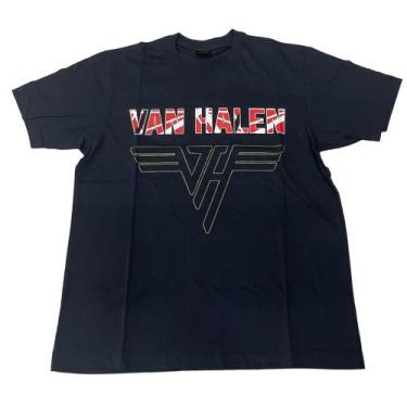 Imagem de Camiseta Van Halen Logo Blusa Adulto Banda De Rock Unissex E021 - Band